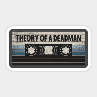 Theory of a Deadman Mix Tape Sticker